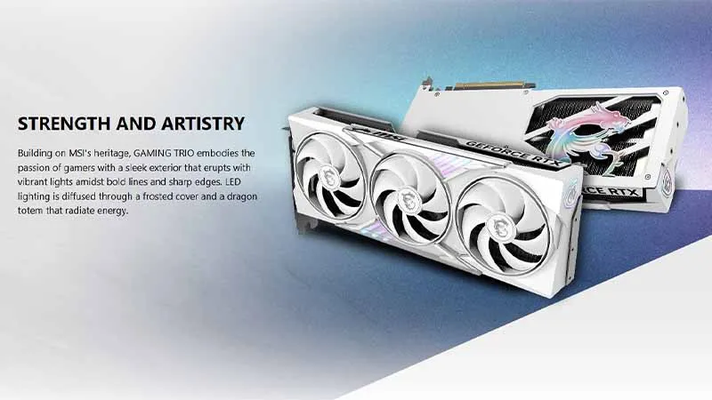CARD MÀN HÌNH MSI GEFORCE RTX 5060 TI 8G GAMING TRIO WHITE