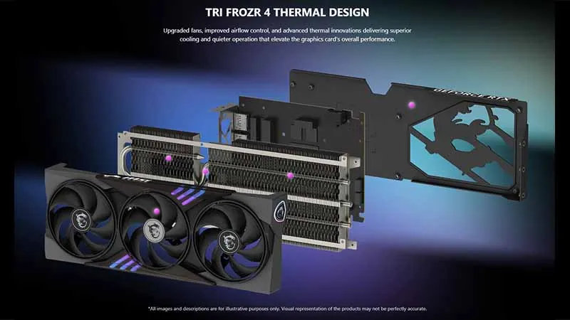 CARD MÀN HÌNH MSI GEFORCE RTX 5060 TI 16G GAMING TRIO