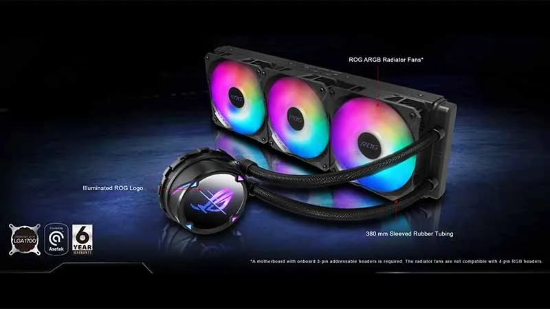 TẢN NHIỆT NƯỚC AIO ASUS ROG STRIX LC II 360 ARGB