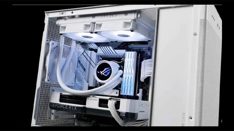 TẢN NHIỆT NƯỚC AIO ASUS ROG STRIX LC III 240 ARGB WHITE EDTION