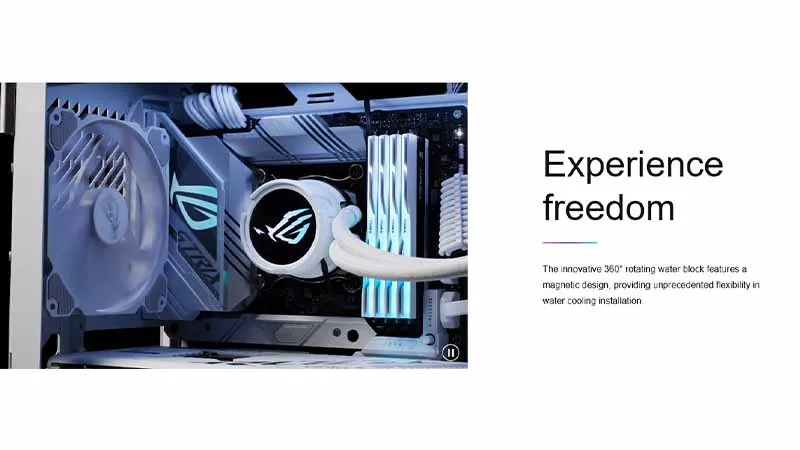 TẢN NHIỆT NƯỚC AIO ASUS ROG STRIX LC III 240 ARGB WHITE EDTION