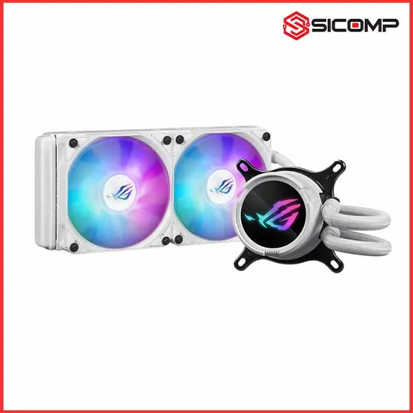 TẢN NHIỆT NƯỚC AIO ASUS ROG STRIX LC III 240 ARGB WHITE EDTION, Picture 2