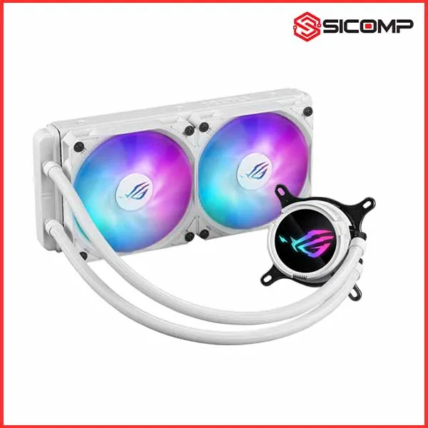 TẢN NHIỆT NƯỚC AIO ASUS ROG STRIX LC III 240 ARGB WHITE EDTION, Picture 4