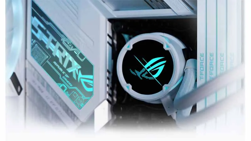 TẢN NHIỆT NƯỚC AIO ASUS ROG STRIX LC II 240 ARGB WHITE EDTION