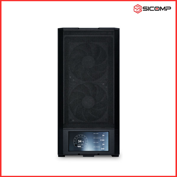 VỎ CASE LIAN LI LANCOOL Digital 207 Black - (ATX/Mid Tower/Màu Đen/Màn hình), Picture 2