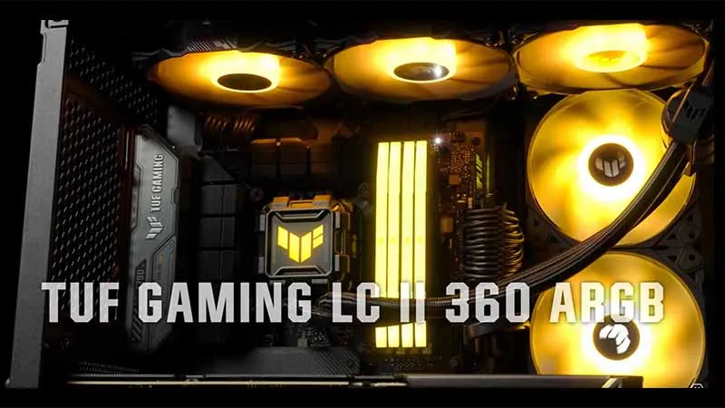 TẢN NHIỆT NƯỚC AIO ASUS TUF GAMING LC II 360 ARGB