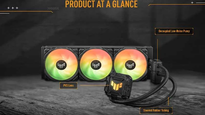 TẢN NHIỆT NƯỚC AIO ASUS TUF GAMING LC II 360 ARGB