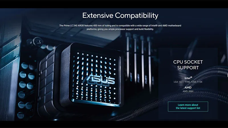 TẢN NHIỆT NƯỚC AIO ASUS PRIME LC 240 ARGB