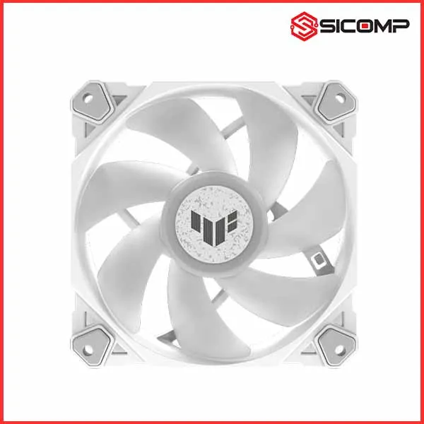 FAN ASUS TUF GAMING TF120 ARGB 3IN1 WHITE ( PACK 3FAN 120MM/ CÓ HUB)), Picture 3