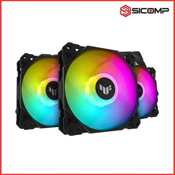 FAN ASUS TUF GAMING TF120 ARGB 3IN1 ( PACK 3FAN 120MM/ CÓ HUB)), Picture 2