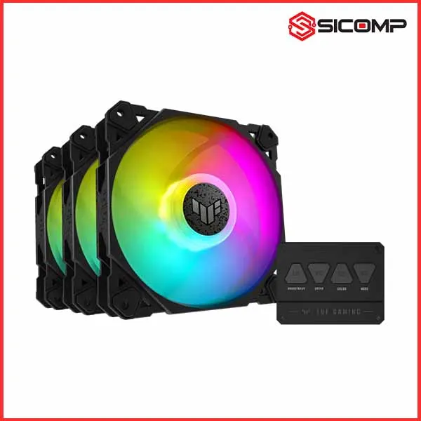 FAN ASUS TUF GAMING TF120 ARGB 3IN1 ( PACK 3FAN 120MM/ CÓ HUB)), Picture 3