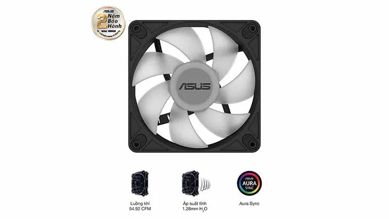 FAN ASUS AR120 ARGB PWM SINGLE PACK