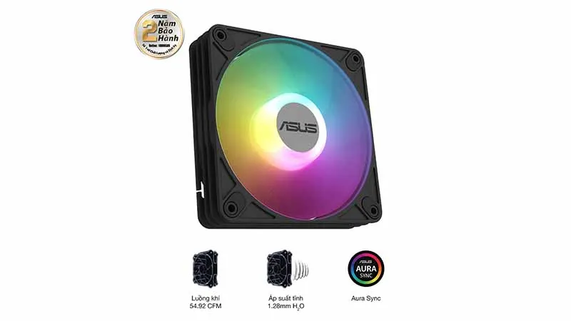 FAN ASUS AR120 ARGB PWM SINGLE PACK