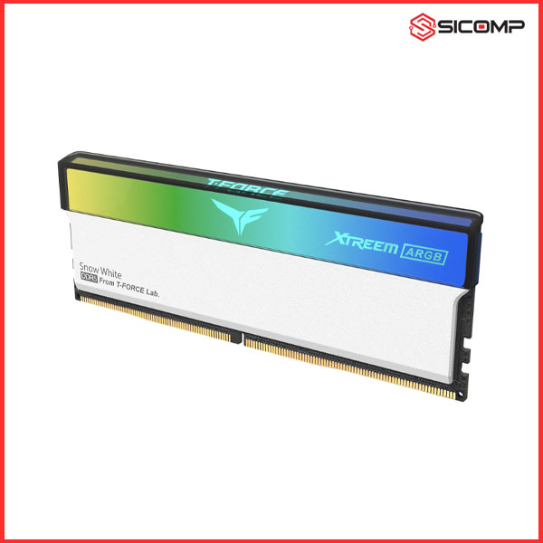 RAM DESKTOP TEAMGROUP T-FORCE XTREEM ARGB 2x24GB DDR5 7200MHZ WHITE, Picture 3
