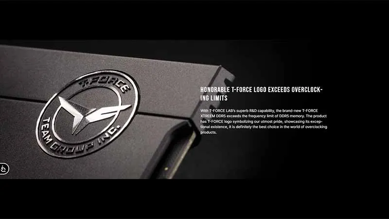 RAM TEAMGROUP T-FORCE XTREEM 2x24GB DDR5 8200MHZ BLACK