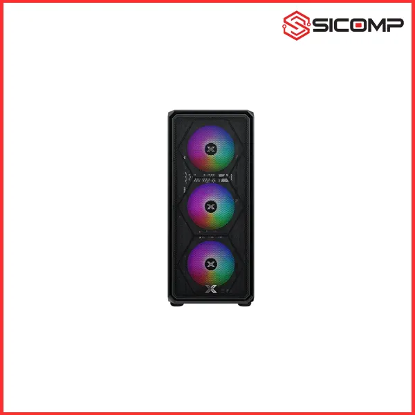 Vỏ case XIGMATEK DUO X 3F (eATX/Màu đen/3fan), Picture 2
