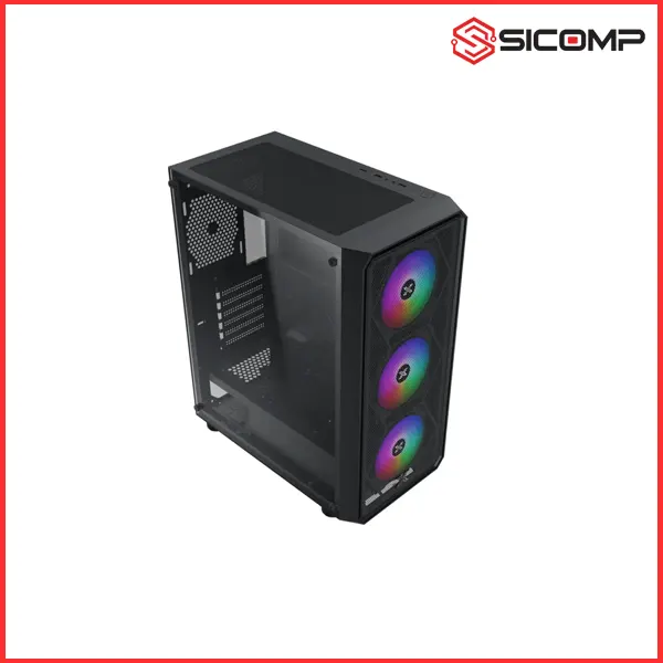 Vỏ case XIGMATEK DUO X 3F (eATX/Màu đen/3fan), Picture 3
