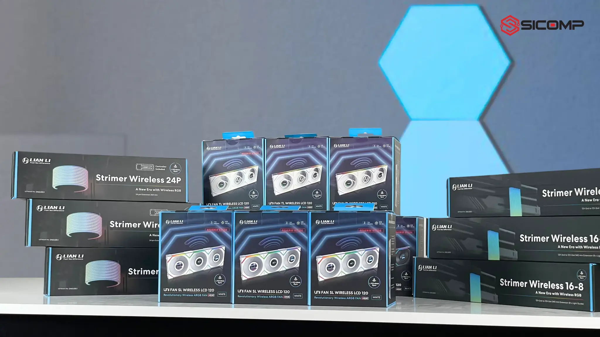 Fan case Lian Li Uni fan TL wireless White Fan case Lian Li Uni fan TL wireless White