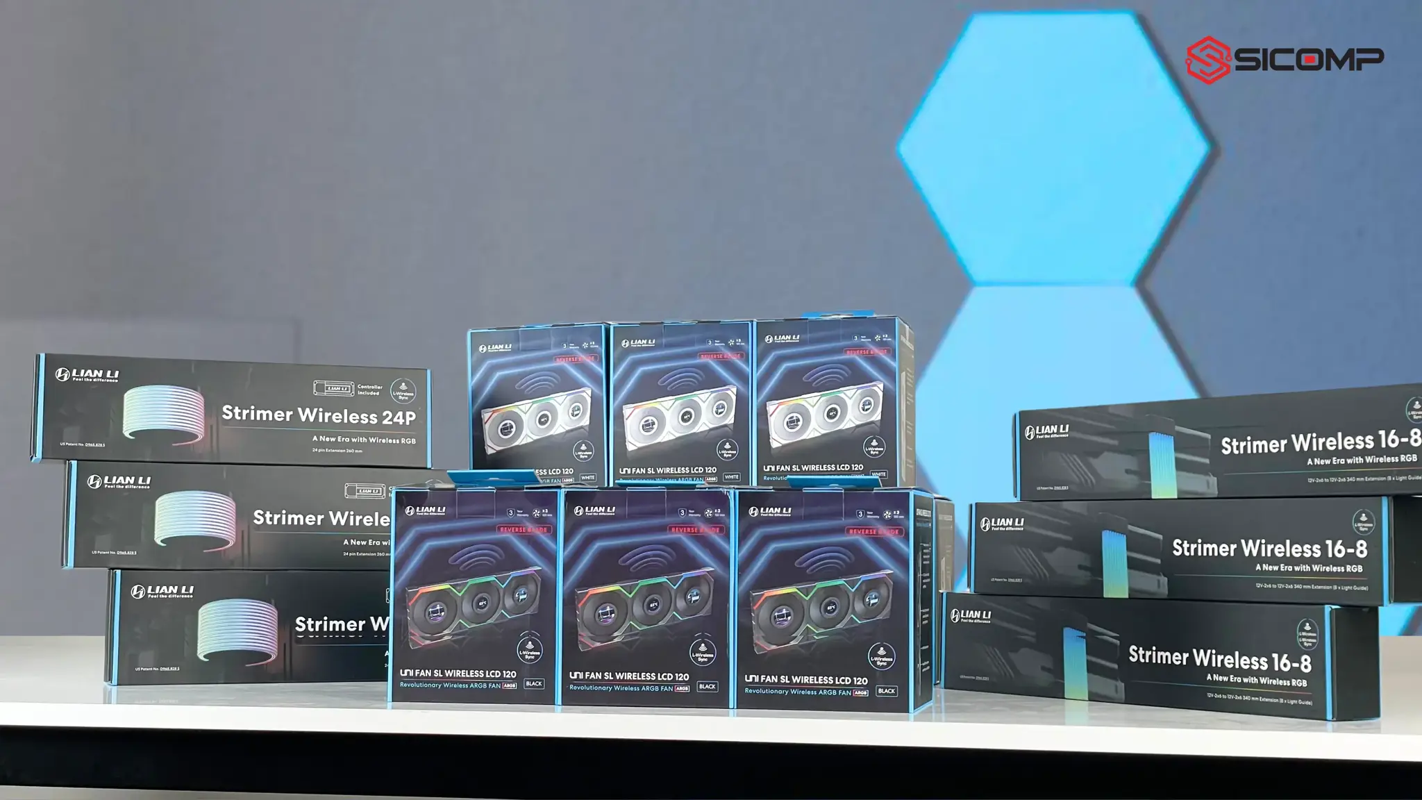 Lian Li Uni Fan TL LCD 120 Black Lian Li Uni Fan TL LCD 120 Black