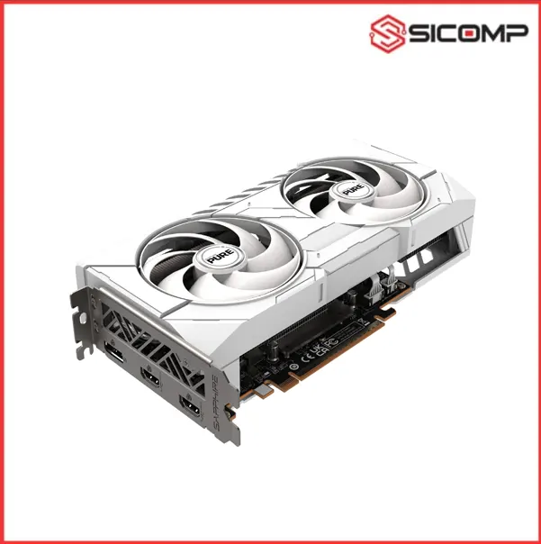 CARD MÀN HÌNH SAPPHIRE PURE AMD RADEON RX 9060 XT GAMING OC 16GB LIKE NEW, Picture 4