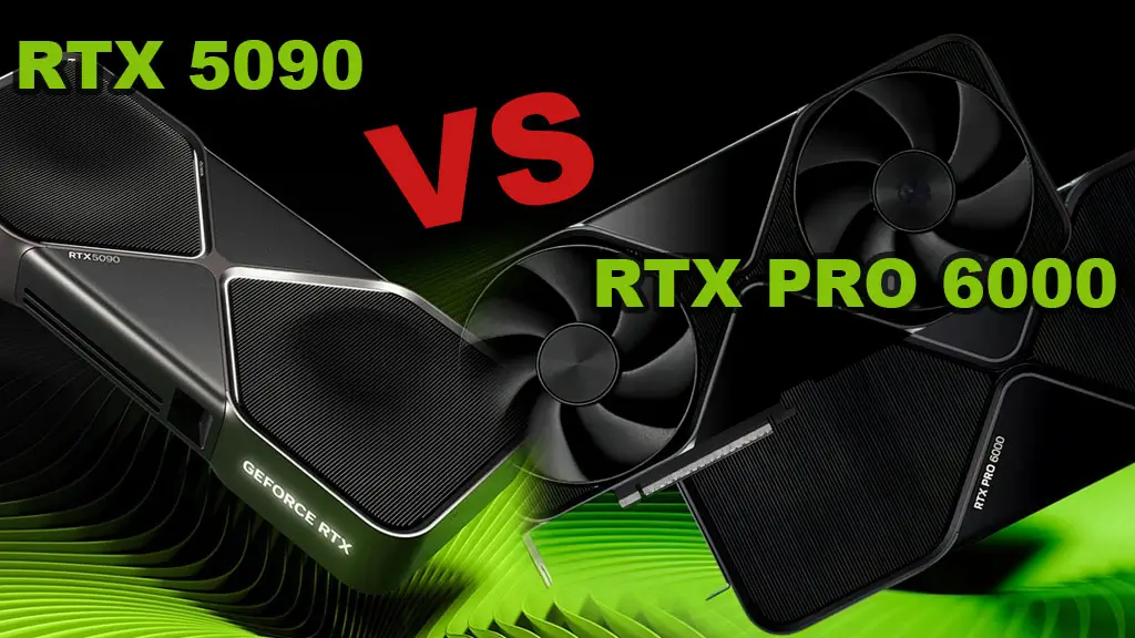 RTX Pro 6000 vs RTX 5090
