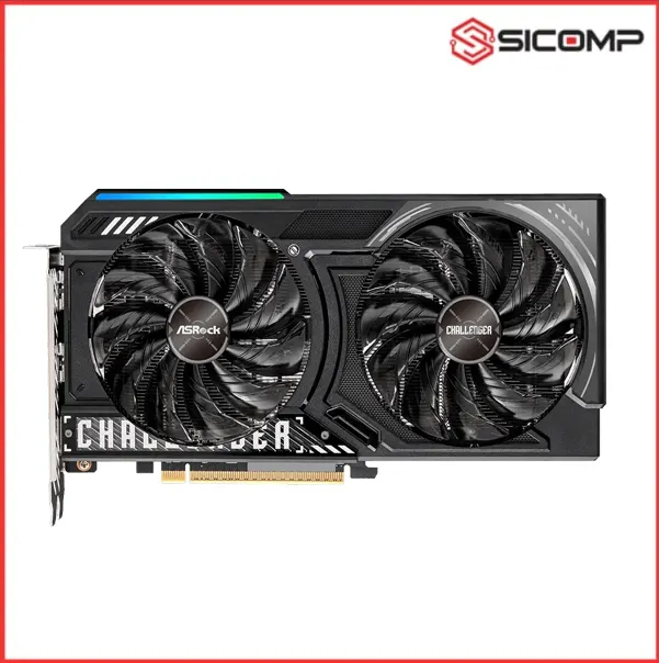 CARD MÀN HÌNH ASROCK AMD Radeon™ RX 9060 XT Challenger 8GB OC, Picture 2