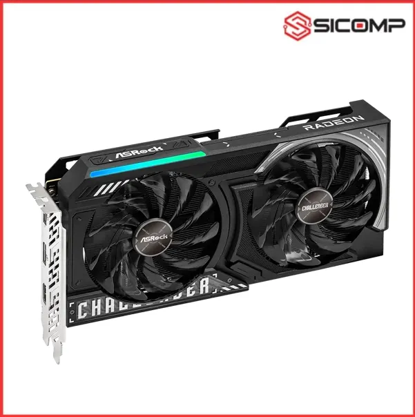 CARD MÀN HÌNH ASROCK AMD Radeon™ RX 9060 XT Challenger 8GB OC, Picture 3