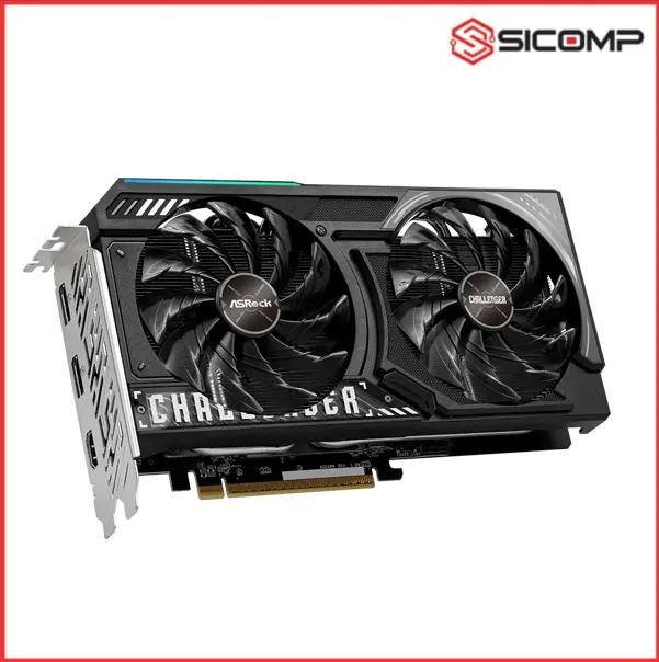 CARD MÀN HÌNH ASROCK AMD Radeon™ RX 9060 XT Challenger 8GB OC, Picture 4