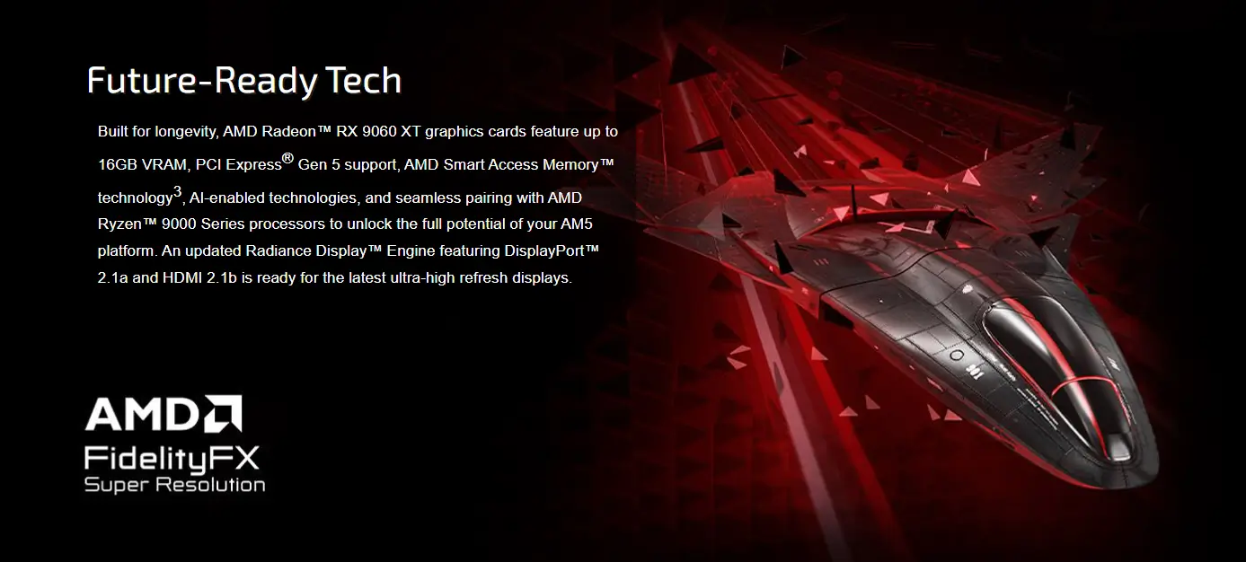 ASRock RX 9060 XT Steel Legend 16GB OC