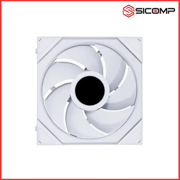 LIAN LI UNI FAN TL WIRELESS LCD 140 REVERSE BLACK / WHITE, Picture 4