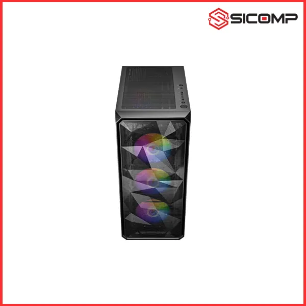 VỎ CASE ANTEC AX83 ELITE BLACK (E-ATX, Sẵn 3 fan RGB), Picture 2