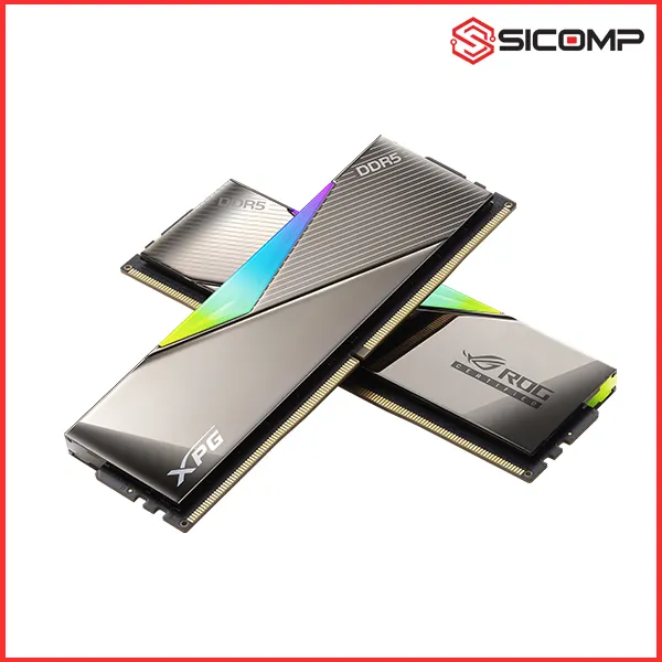 RAM DESKTOP ADATA XPG LANCER RGB ROG 32GB (2X16GB) DDR5 6600MHZ, Picture 4