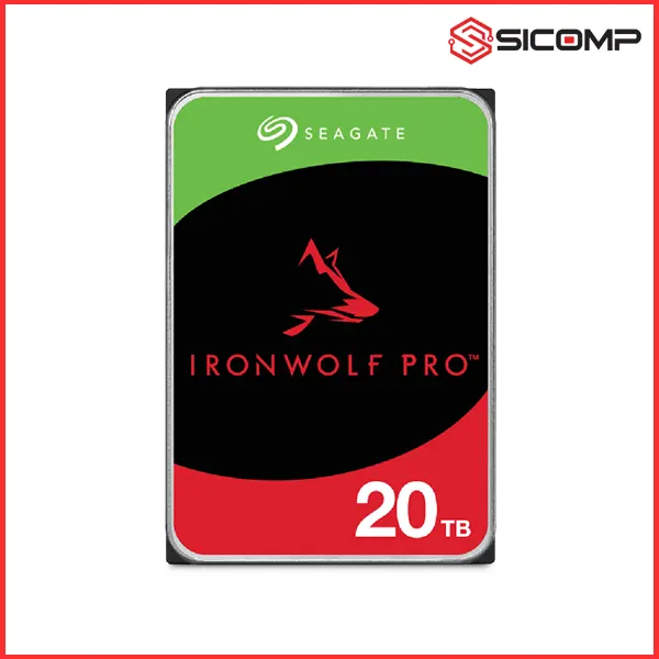 Ổ CỨNG HDD SEAGATE IRONWOLF PRO 20TB ST20000NT001 (7200 RPM 256MB CACHE 3.5 INCH SATA3), Picture 2
