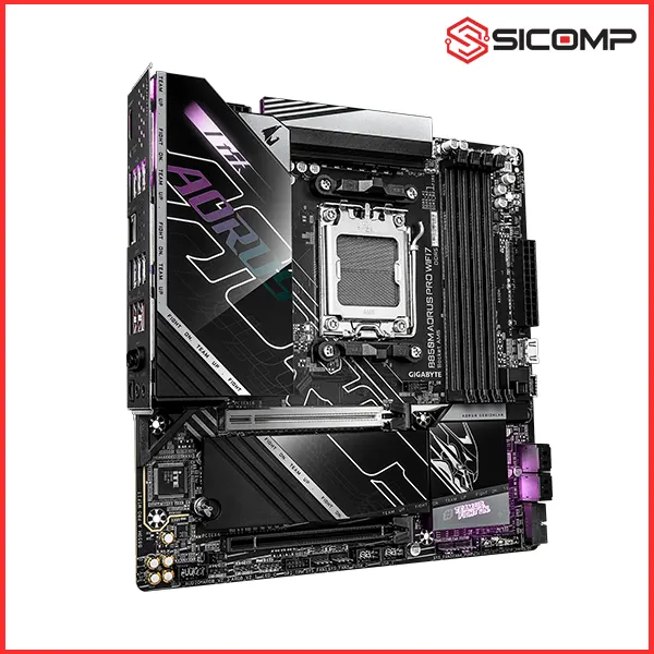 MAINBOARD GIGABYTE AORUS B850M PRO WIFI 7, Picture 3