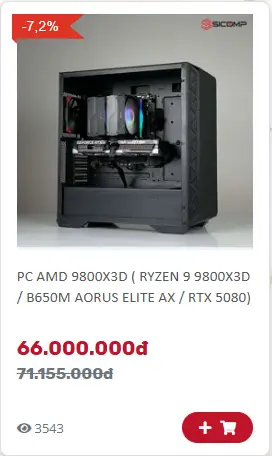 PC AMD 98003XD