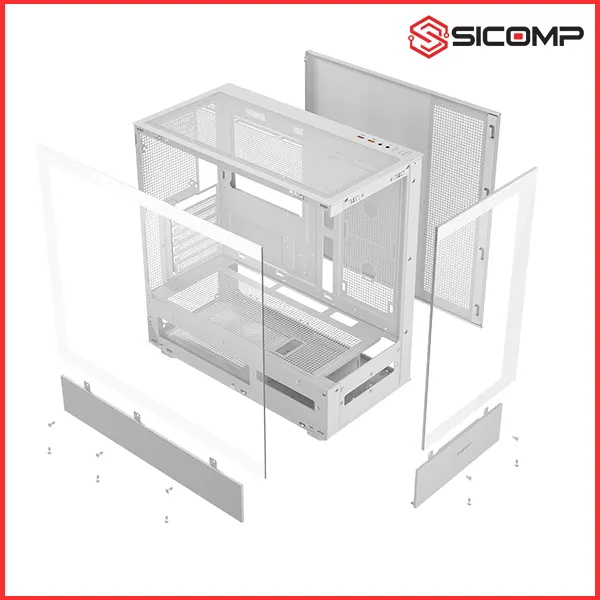 VỎ CASE SEGOTEP ENDURA PRO+ TRẮNG FULL ATX, Picture 4