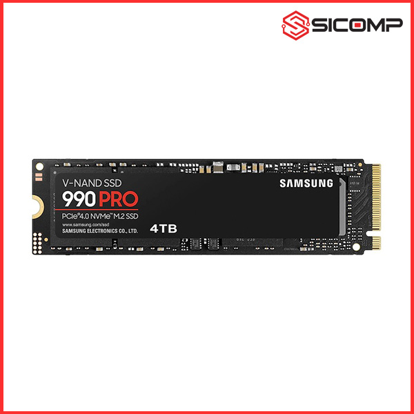 Ổ CỨNG SSD SAMSUNG 990 PRO 4TB PCIE NVME 4.0X4 (ĐỌC 7450MB/S - GHI 6900MB/S), Picture 1