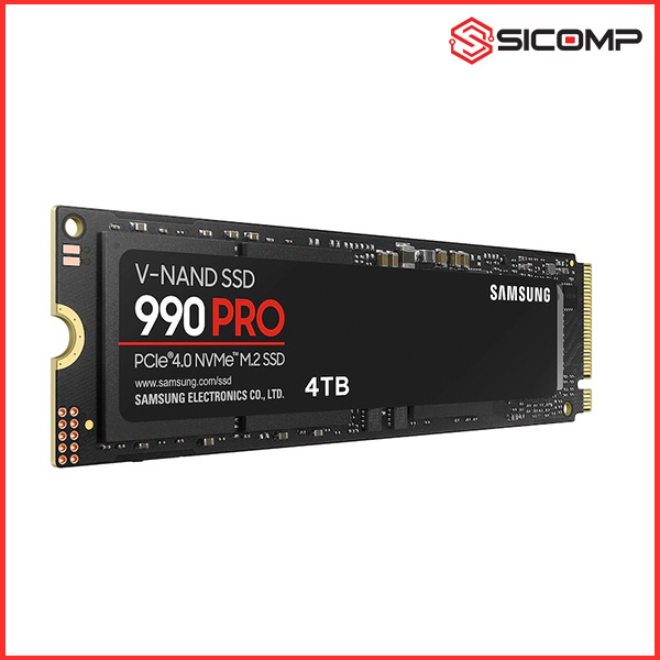 Ổ CỨNG SSD SAMSUNG 990 PRO 4TB PCIE NVME 4.0X4 (ĐỌC 7450MB/S - GHI 6900MB/S), Picture 2