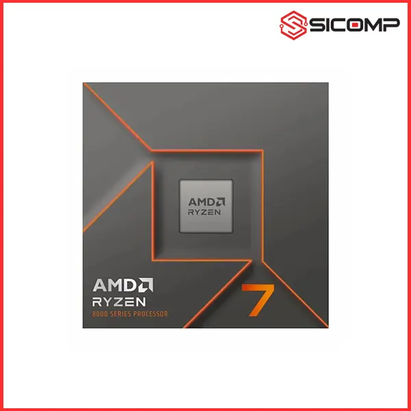 CPU AMD RYZEN 7 8700G (4.2GHZ UPTO 5.1GHZ / 24MB / 8 CORES, 16 THREADS / AM5), Picture 1