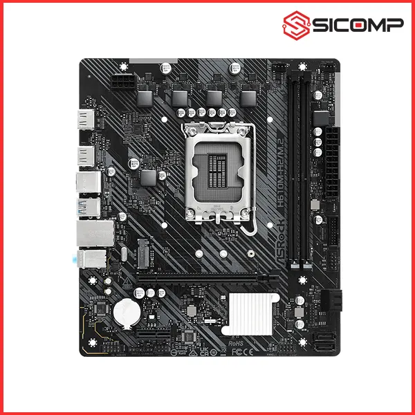 MAINBOARD ASROCK H610M-H2 M2 DDR4 , Picture 2