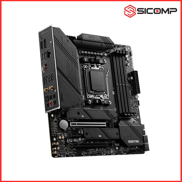 MAINBOARD MSI MAG B650M MORTAR WIFI  (AMD B650, SOCKET AM5, M-ATX, 4 KHE RAM DDR5, WIFI 6E), New, Nhập khẩu, Picture 3