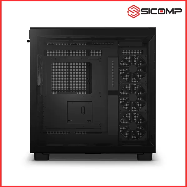 VỎ CASE NZXT H9 FLOW ALL BLACK (ATX | MID TOWER | KÈM 4 FAN), Picture 5