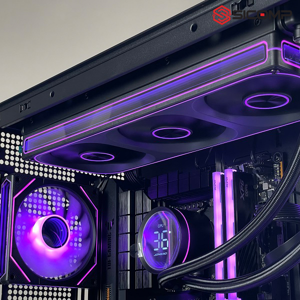 PC RENDER AMD SICOMP (CPU 7900X | RTX 4070 | RAM 32GB | 500GB SSD), Picture 4