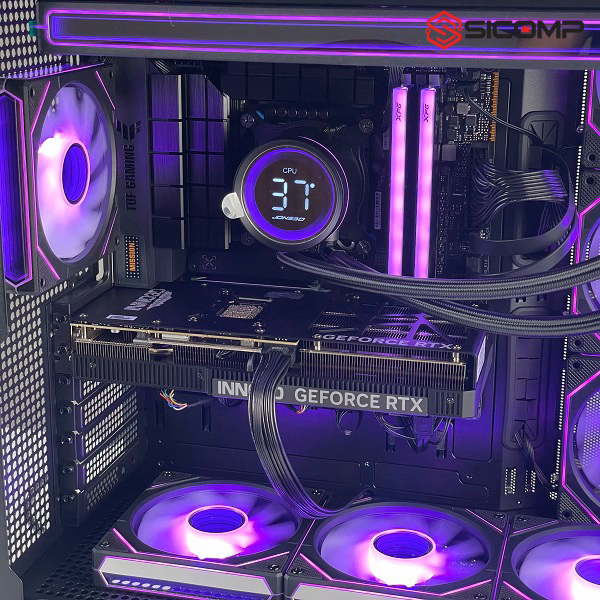 PC RENDER AMD SICOMP (CPU 7900X | RTX 4070 | RAM 32GB | 500GB SSD), Picture 5