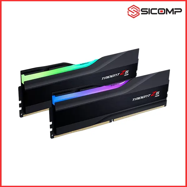 RAM DESKTOP GSKILL TRIDENT Z RGB DDR5 128GB (64GB x 2) INTEL XMP F5-6000J3444F64GX2-TZ5RK, Picture 2