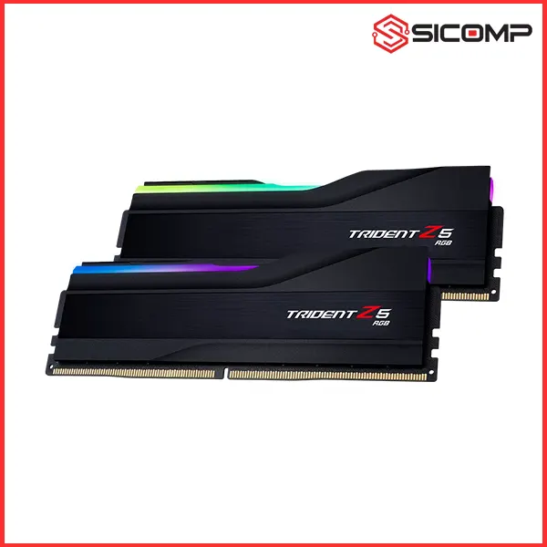 RAM DESKTOP GSKILL TRIDENT Z RGB DDR5 128GB (64GB x 2) INTEL XMP F5-6000J3444F64GX2-TZ5RK, Picture 3