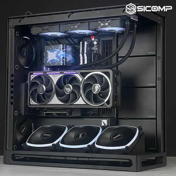 PC ULTRA GAMING SICOMP ( RYZEN 9 9950X | X870E HERO | RTX 5080), Picture 2