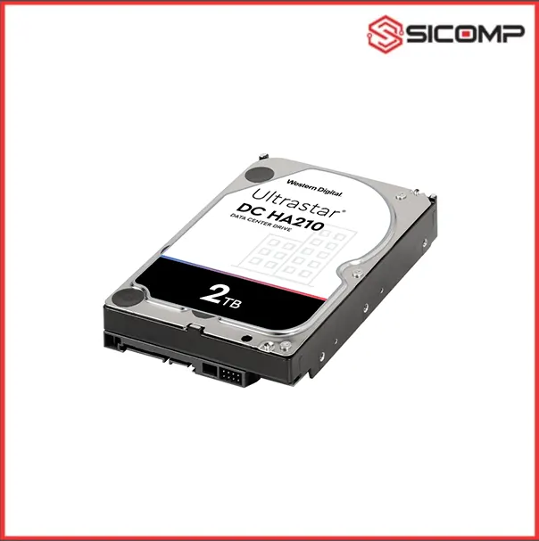 Ổ CỨNG HDD WD ULTRASTAR HA210 2TB 3.5 SATA ULTRA 512N SE 7K2 128MB CACHE 7200RPM HUS722T2TALA604, Picture 4