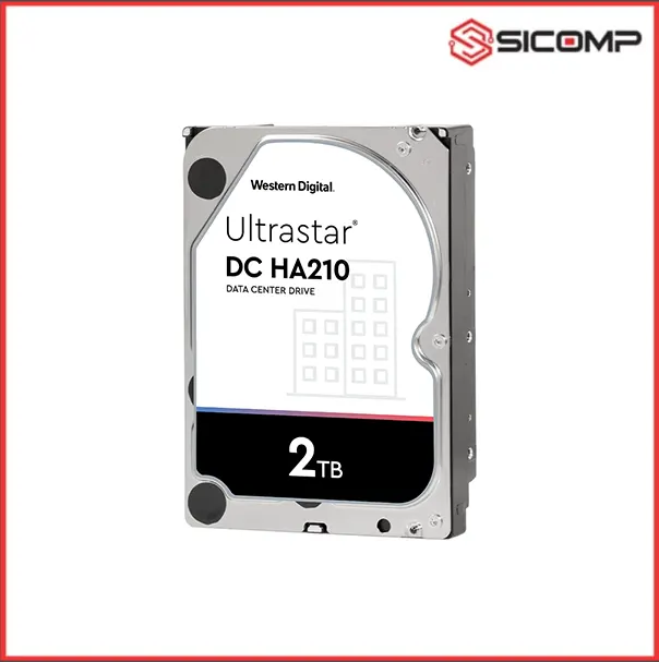 Ổ CỨNG HDD WD ULTRASTAR HA210 2TB 3.5 SATA ULTRA 512N SE 7K2 128MB CACHE 7200RPM HUS722T2TALA604, Picture 3