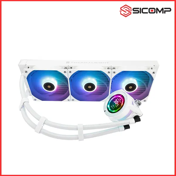 TẢN NHIỆT NƯỚC THERMALRIGHT CORE VISION 360 WHITE ARGB, Picture 3